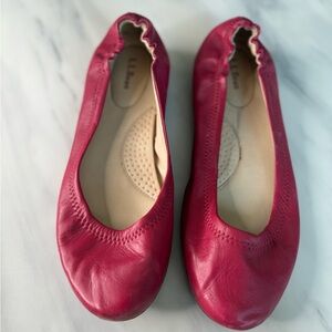 Women’s Pink LL Bean Flats size 10